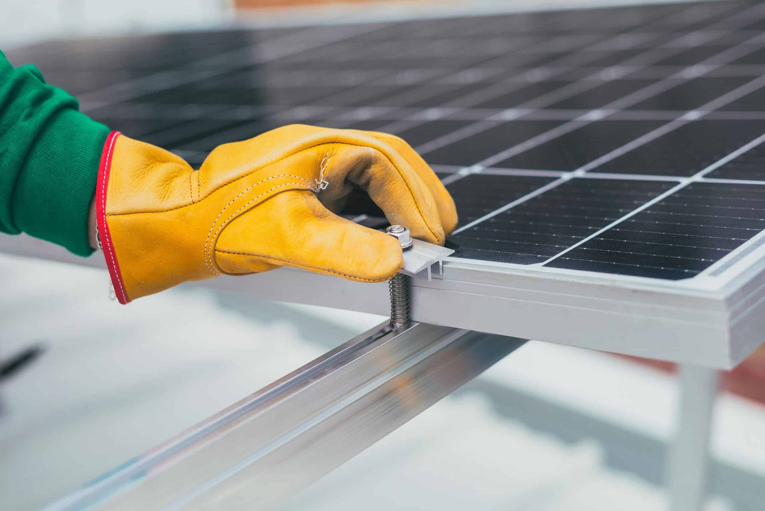 installation de panneaux photovoltaïques